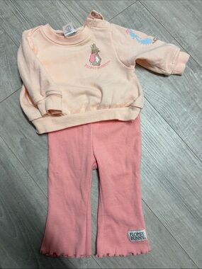Baby Girls size 6 months set, Peter Rabbit